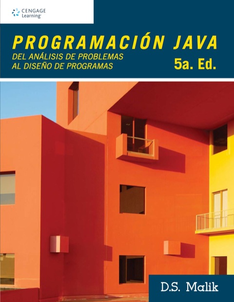 Cover image for book Programación JAVA: del Análisis de Problemas al Diseño de Programas