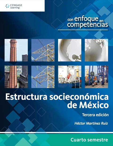 Cover image for book Estructura socioeconomica de Mexico con enfoque en competencias