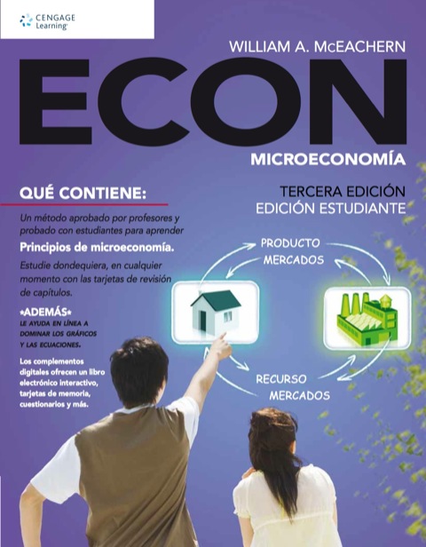 Cover image for book ECON. Microeconomía