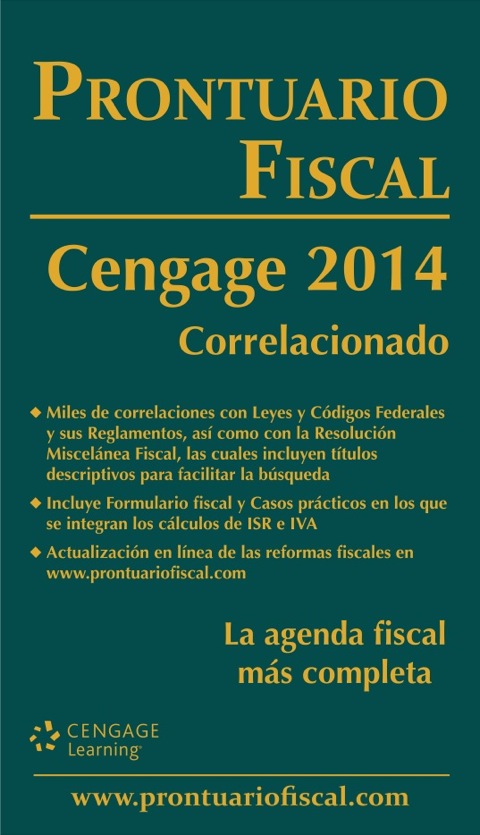 Cover image for book Prontuario Fiscal Cengage 2014