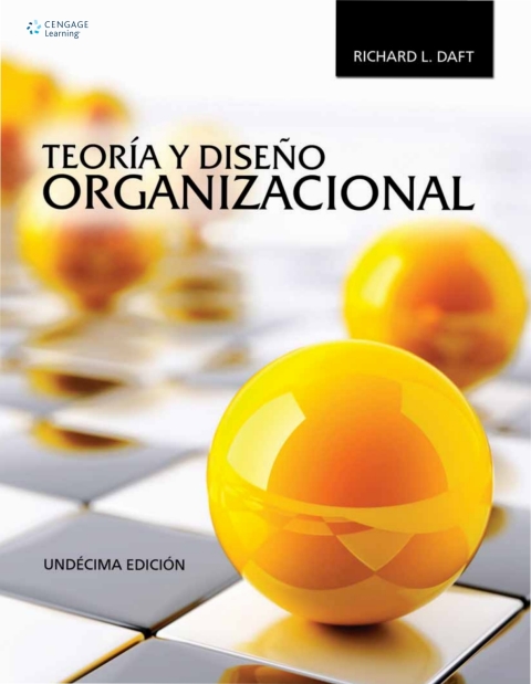 Cover image for book Teoría y diseño organizacional