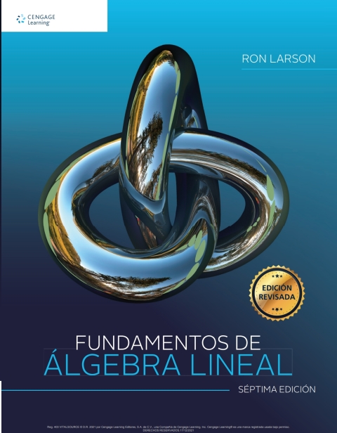 Cover image for book Fundamentos de álgebra lineal
