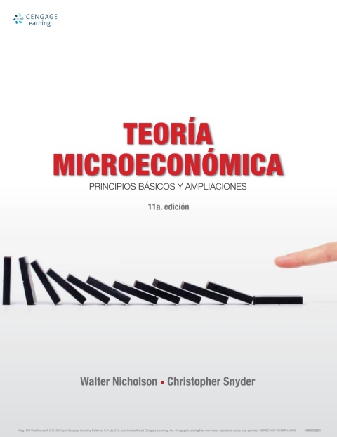 Cover image for book Teoría microeconómica. Principios básicos y ampliaciones