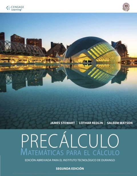 Cover image for book Precálculo. Matemáticas para el cálculo