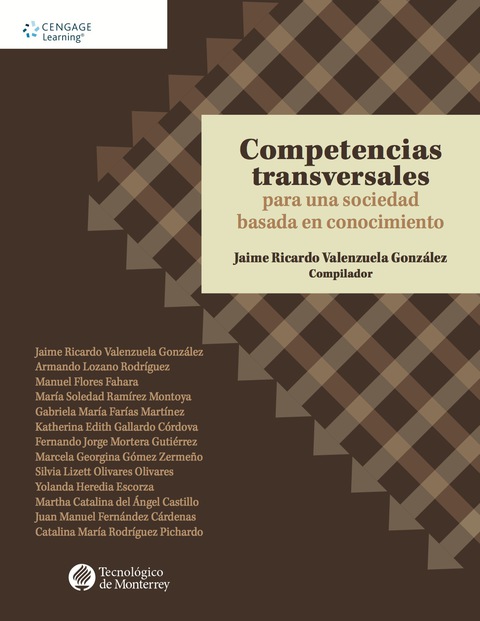 Cover image for book Competencias transversales para una sociedad basada en conocimiento.