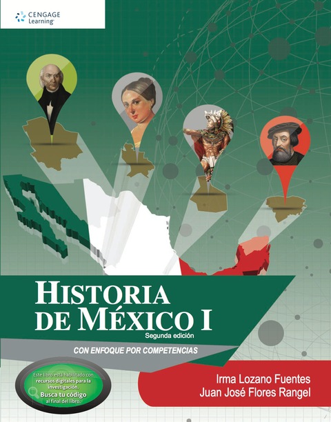 Cover image for book Historia de México I con enfoque por competencias.