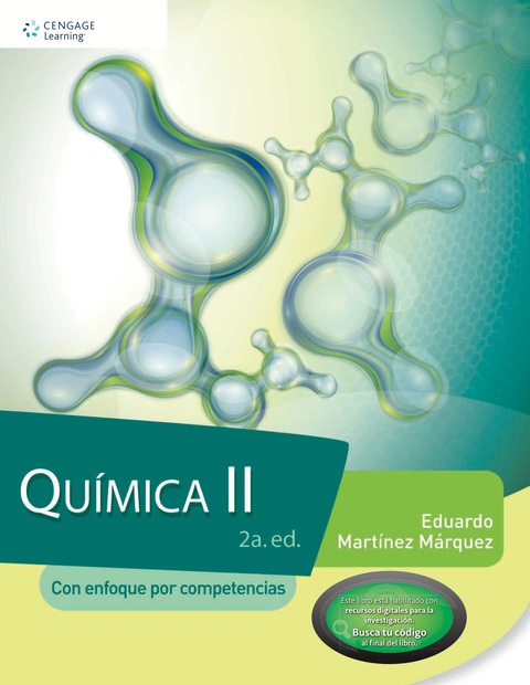 Cover image for book Química II con Enfoque por Competencias.