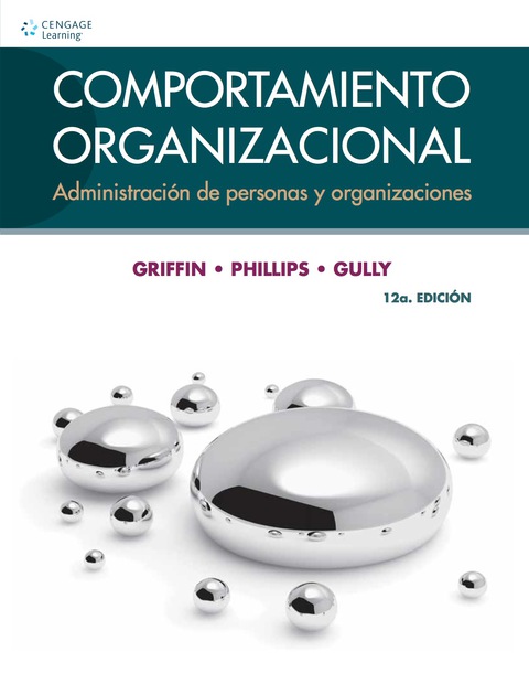 Cover image for book Comportamiento Organizacional