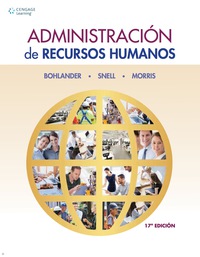 Administración de Recursos Humanos 17th edition | 9786075265261 ...