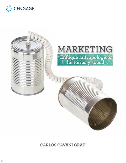 Cover image for book Marketing. Enfoque antropológico, histórico y social