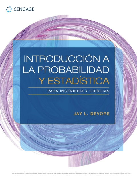 Cover image for book Introducción a la probabilidad y estadística para ingeniería y ciencias