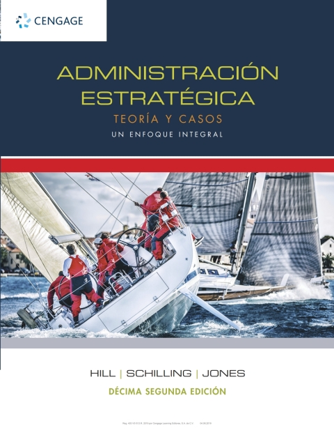 Cover image for book Administración estratégica: teoría y casos
