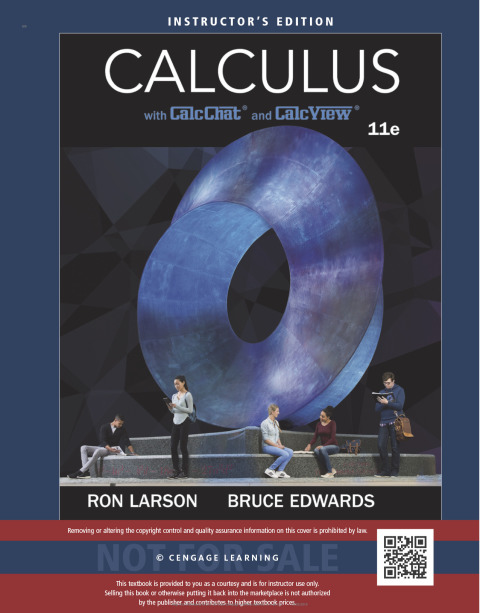 Cover image for book Calculus; INSTRUCTOR’S EDITION
