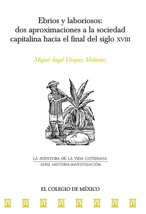 Cover image for book Ebrios y laboriosos: dos aproximaciones a la sociedad capitalina hacia el final del siglo XVIII
