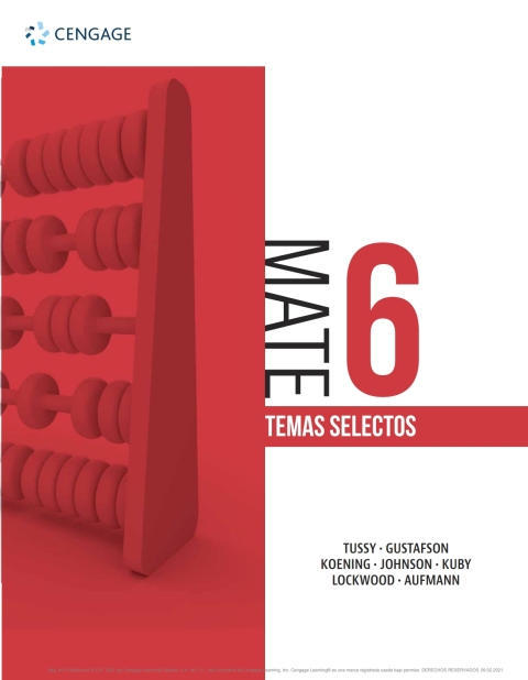 Cover image for book Mate 6. Temas selectos