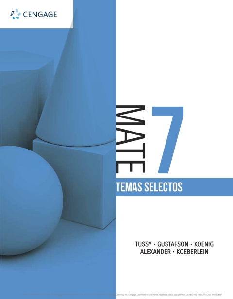 Cover image for book Mate 7. Temas selectos