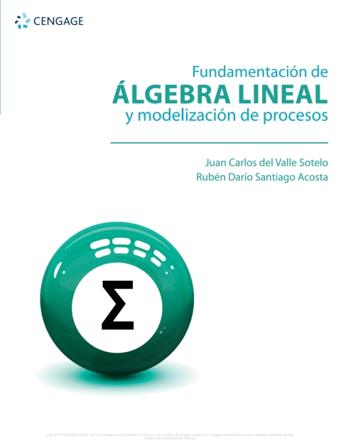 Cover image for book Fundamentación de álgebra lineal y modelización de procesos