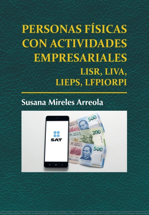 Cover image for book Personas físicas con actividades empresariales: LISR, LIVA, LIEPS y LFPIORPI