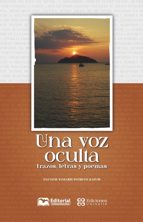 Cover image for book Una voz oculta: Trazos, letras y poemas