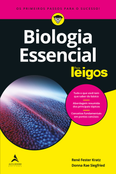Capa do livro Biologia essencial para leigos