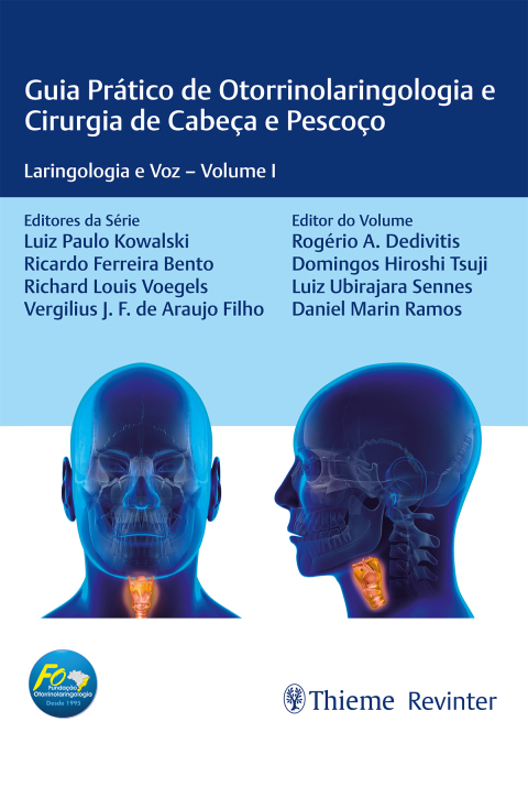 Cover image for book Guia Prático de Otorrinolaringologia e Cirurgia de Cabeça e Pescoço: Laringologia e Voz. v.1