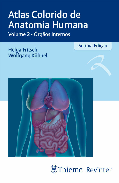 Cover image for book Atlas Colorido de Anatomia Humana: Órgãos Internos. v.2