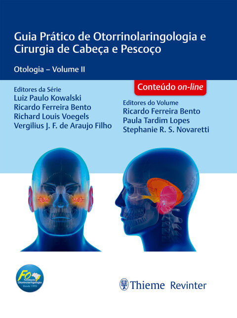 Cover image for book Guia Prático de Otorrinolaringologia e Cirurgia de Cabeça e Pescoço: Otologia. v.2