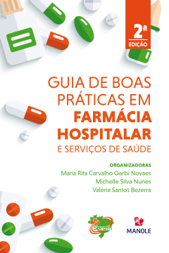 Capa do livro Guia de boas práticas em farmácia hospitalar e serviços de saúde