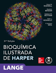 Capa do livro Bioquímica ilustrada de Harper