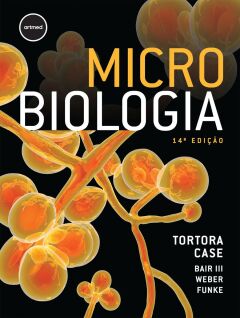 Capa do livro Microbiologia