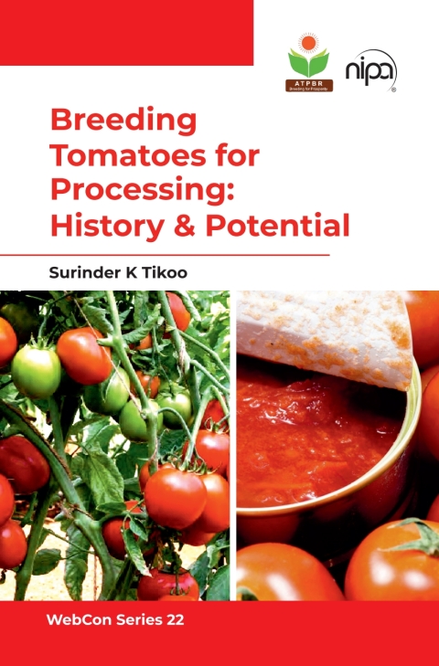 Cover image for book Breeding Tomatoes for Processing: History & Potential
