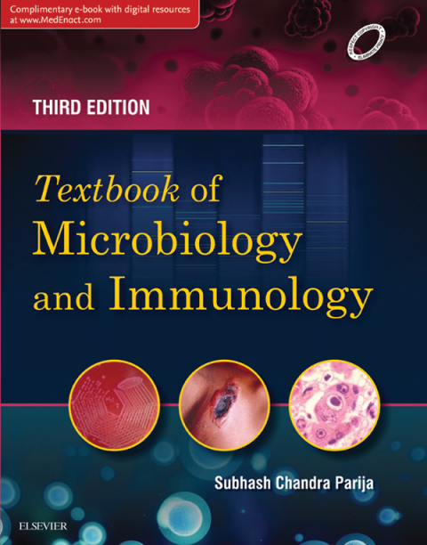 Cover image for book Textbook of Microbiology and Immunology