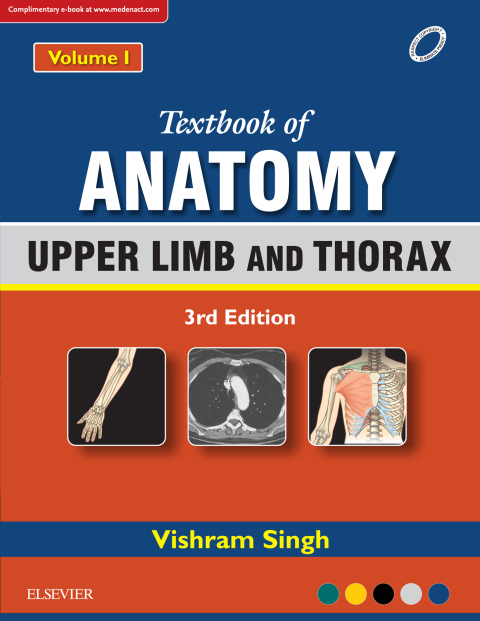 Cover image for book Textbook of Anatomy Upper Limb and Thorax; Volume 1
