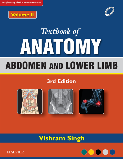 Cover image for book Textbook of Anatomy Abdomen and Lower Limb; Volume II