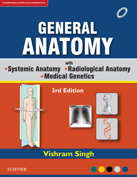 Cover image for book GENERAL ANATOMY Along with Systemic Anatomy Radiological Anatomy Medical Genetics