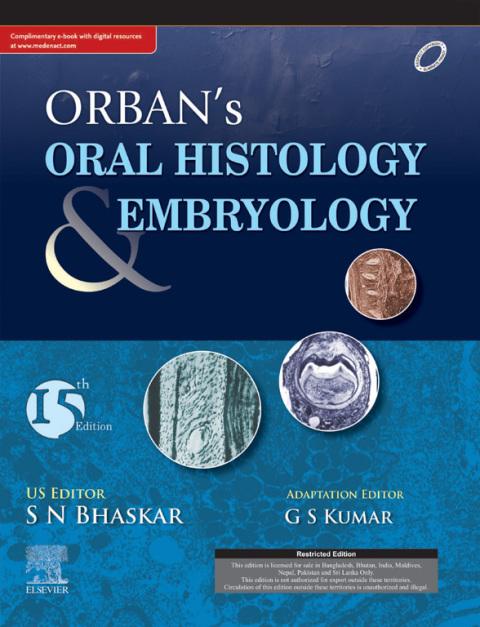 Cover image for book Orban's Oral Histology & Embryology