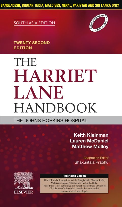 The Harriet Lane Handbook: South Asia Edition 