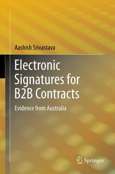 Cover image for book Electronic Signatures for B2B Contracts