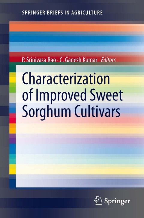 Cover image for book Characterization of Improved Sweet Sorghum Cultivars