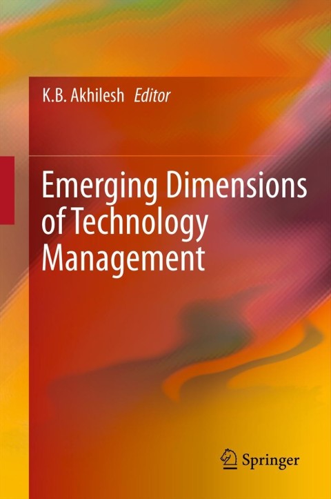Cover image for book Emerging Dimensions of Technology Management