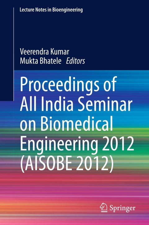Cover image for book Proceedings of All India Seminar on Biomedical Engineering 2012 (AISOBE 2012)