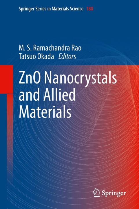 ZnO Nanocrystals and Allied Materials 