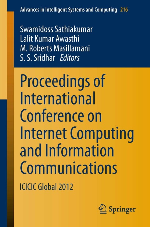 Cover image for book Proceedings of International Conference on Internet Computing and Information Communications