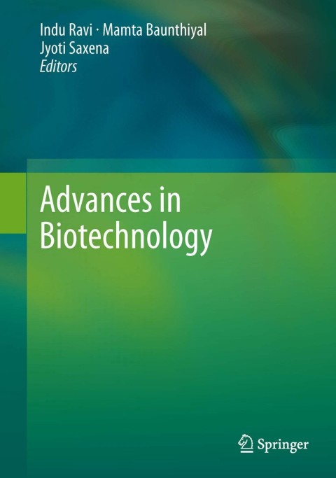 Cover image for book Advances in Biotechnology