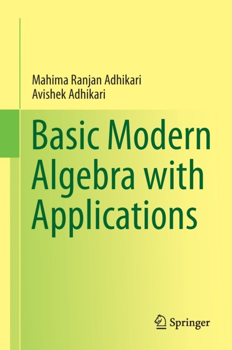 Cover image for book Basic Modern Algebra with Applications