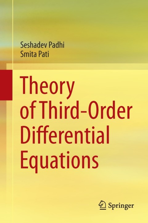 Theory of Third-Order Differential Equations 