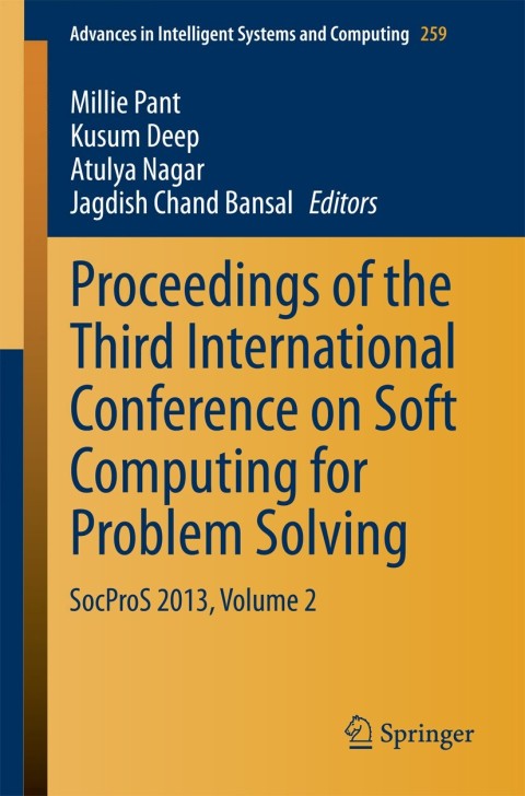 Cover image for book Proceedings of the Third International Conference on Soft Computing for Problem Solving