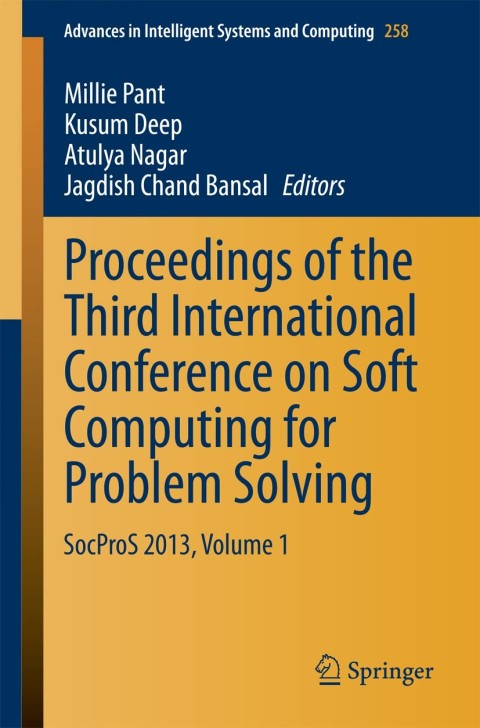Cover image for book Proceedings of the Third International Conference on Soft Computing for Problem Solving