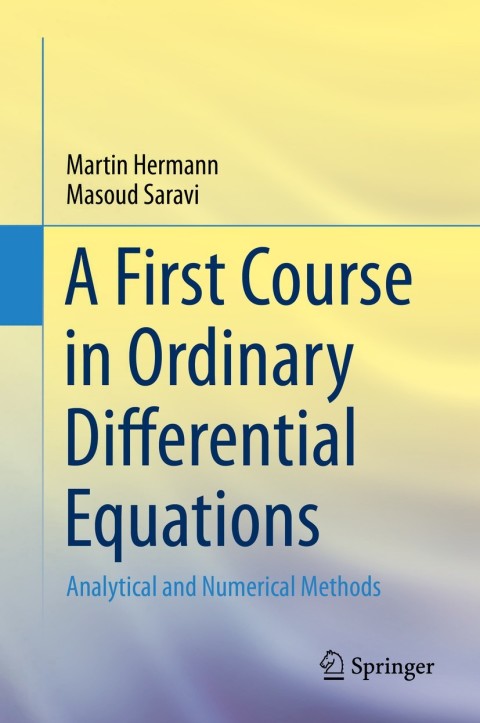Cover image for book A First Course in Ordinary Differential Equations