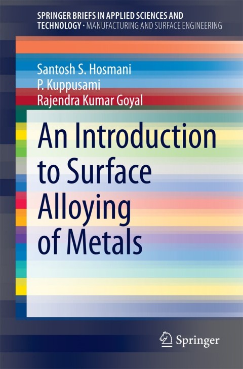 Cover image for book An Introduction to Surface Alloying of Metals